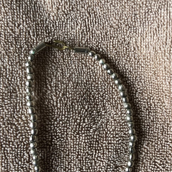 Brown and silver necklace - Picture 3 of 3